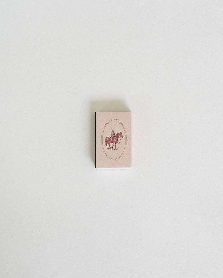Western Cowboy Matchbox