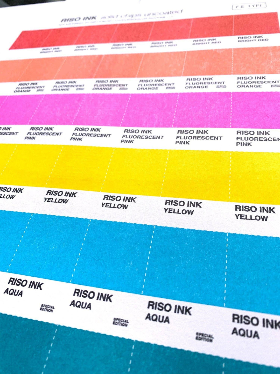 RISO Color Swatches Print