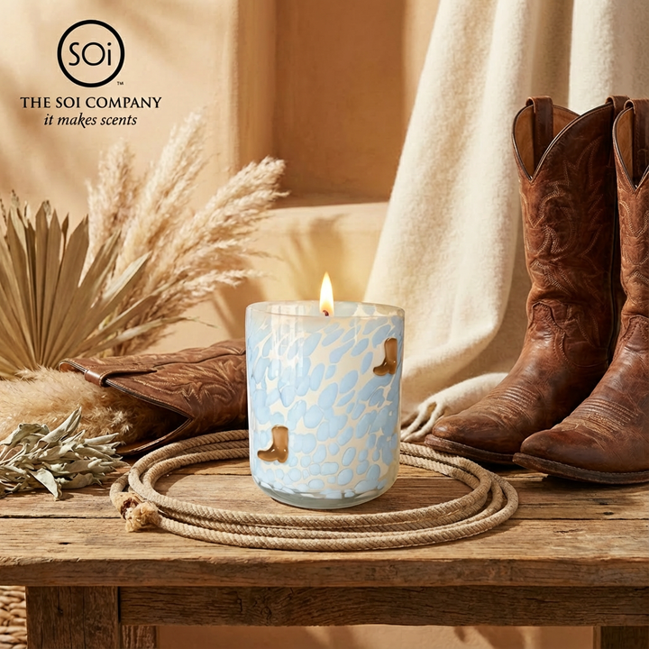 Howdy Icon Candle