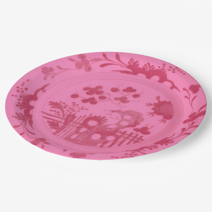 La Chinoiserie Rouge Paper Plate