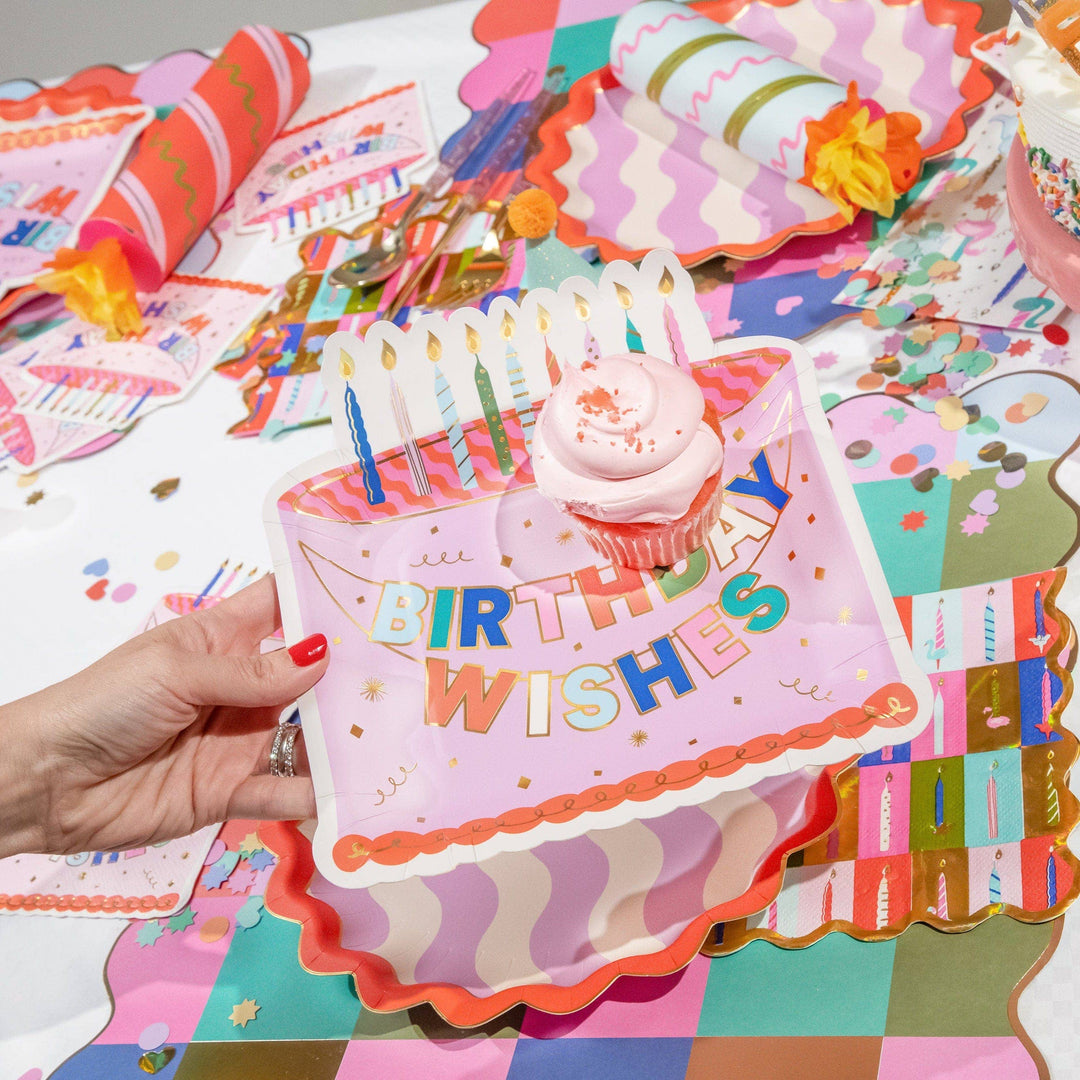 Birthday Wishes Dessert Plates