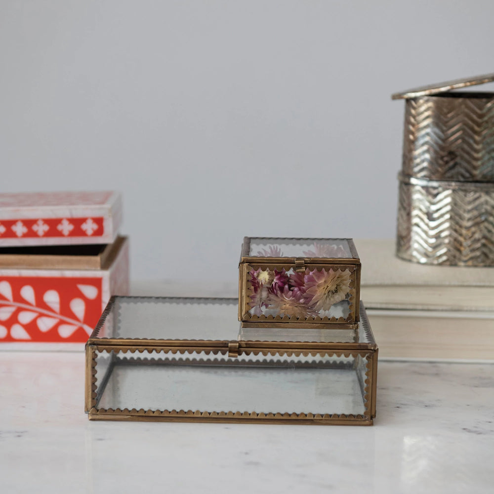 brass decorative box