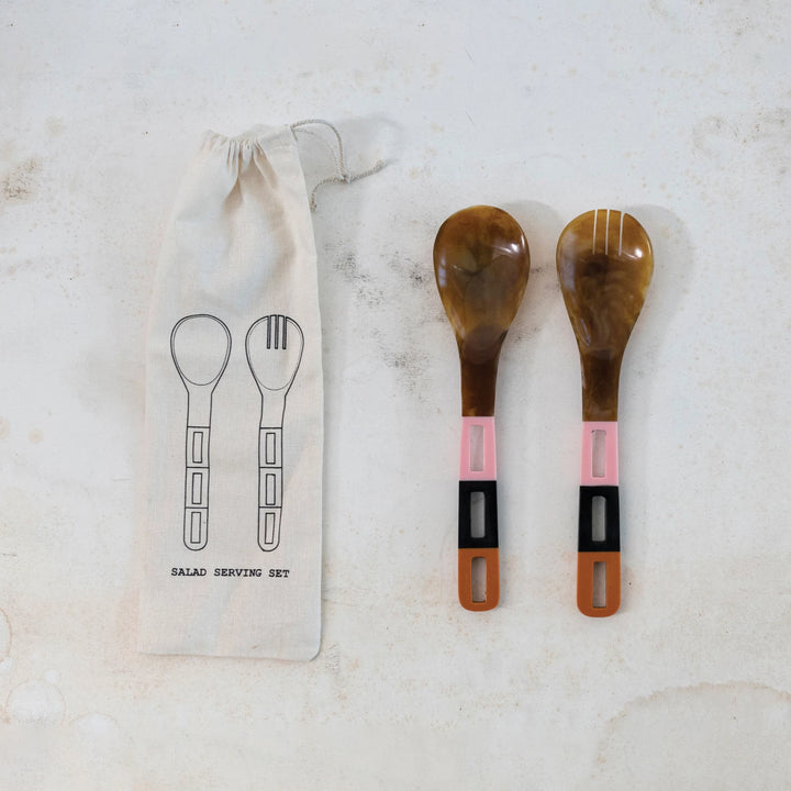 salad serving set