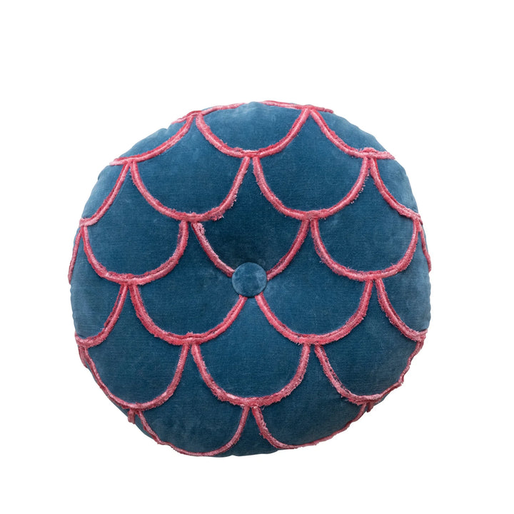 Tufted Scallop Pillow