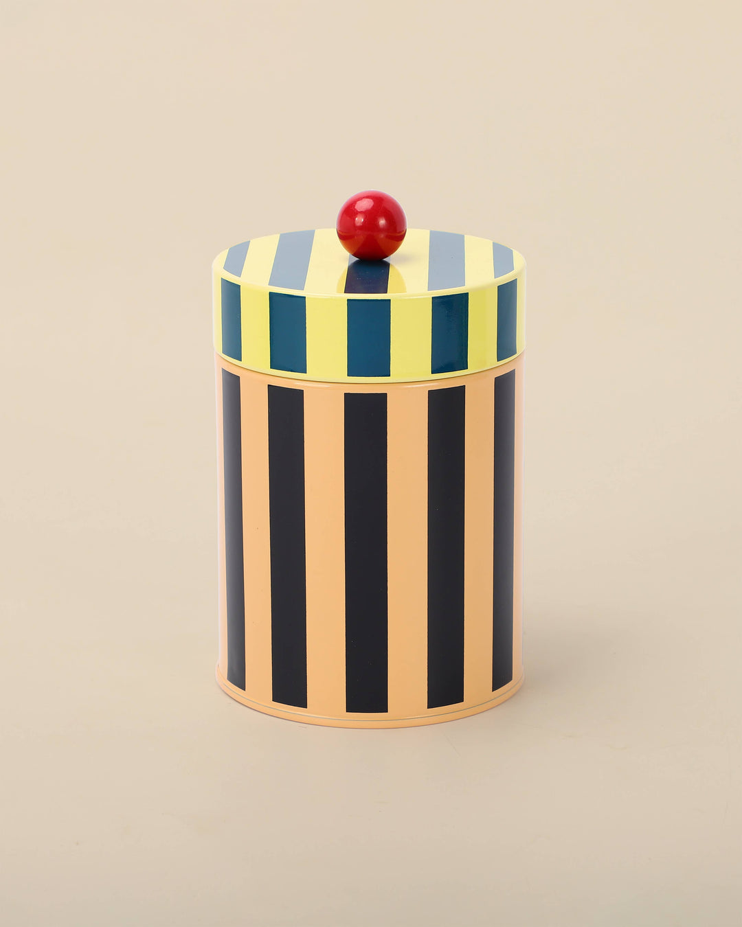 Stripe Metal Canisters