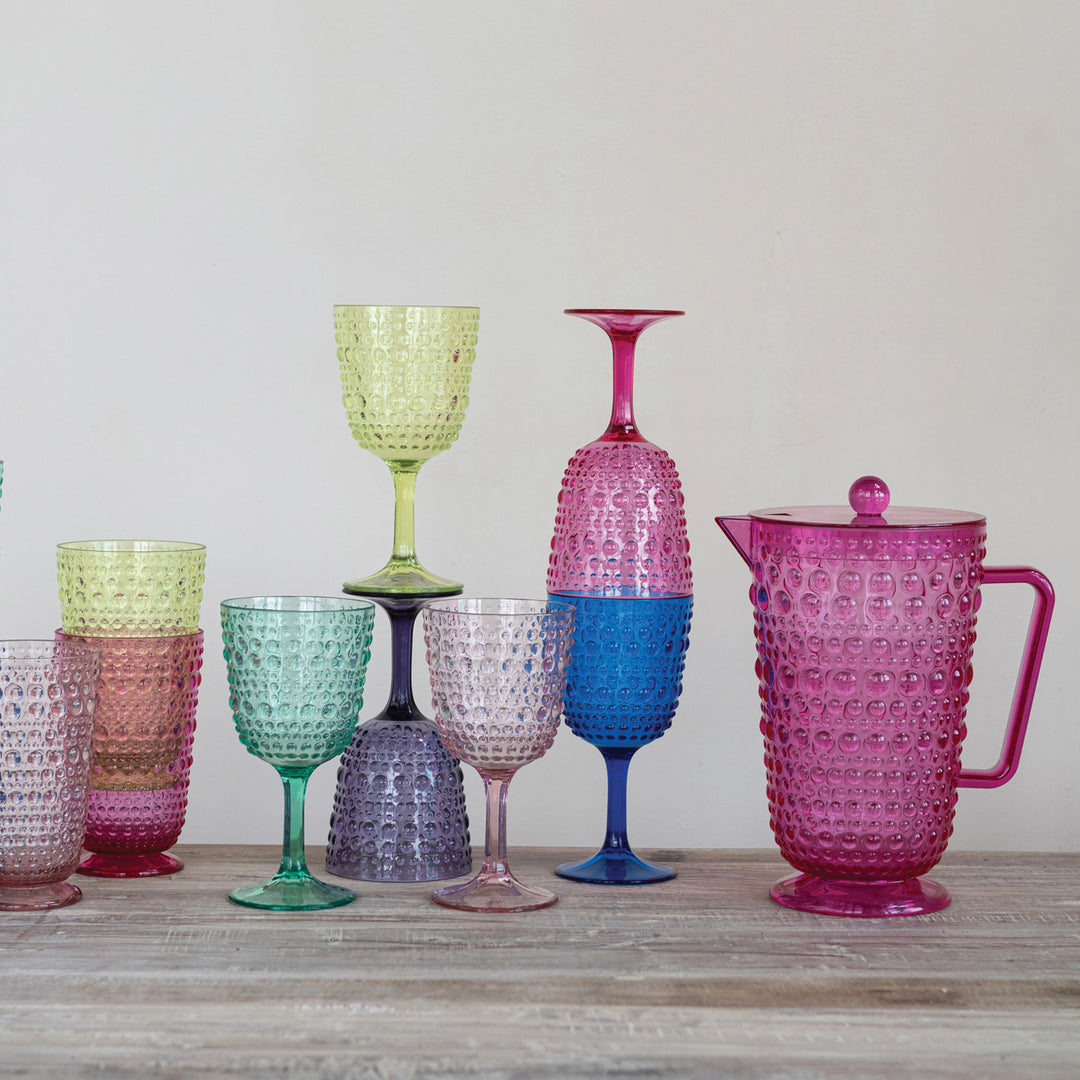 Acrylic Footed Pitcher