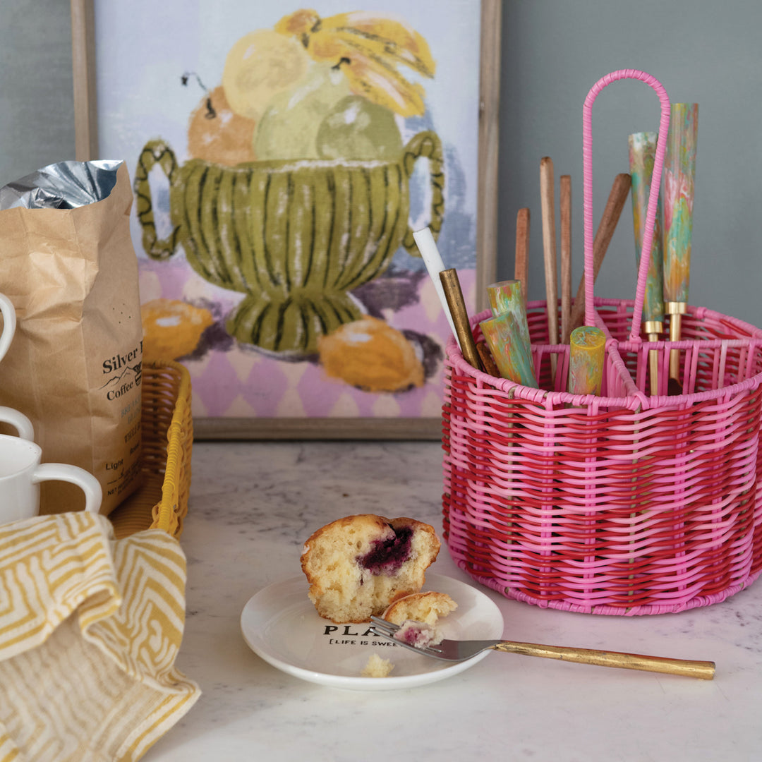 Woven Plastic Caddy