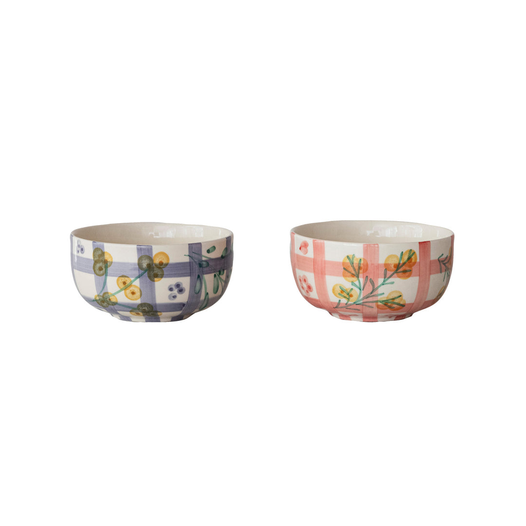 Grid Patterned Bowl
