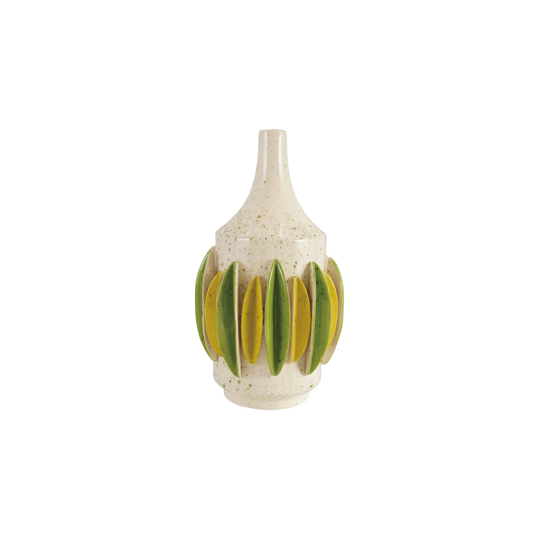 Vase with 3D Pleats