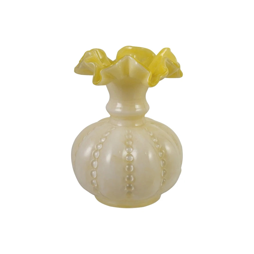 Ruffled Vase