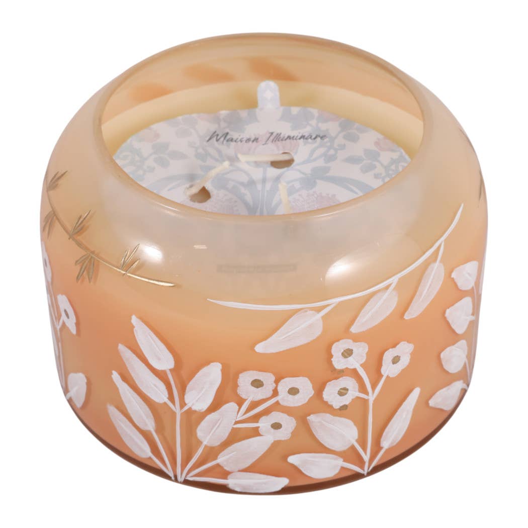Jasmine Floral Pink Candle