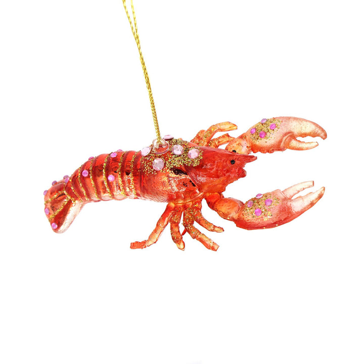 Funky Lobster Christmas Ornament