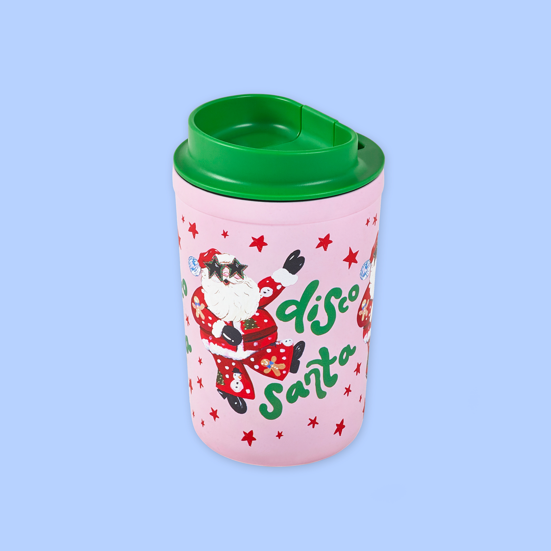 Disco Santa Travel Mug