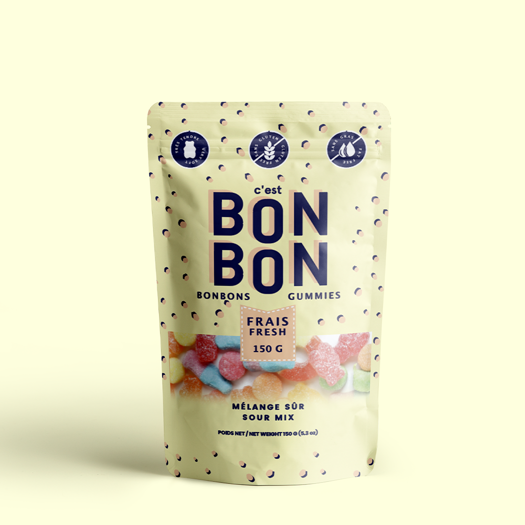 Sour Mix Small Gummy Candies