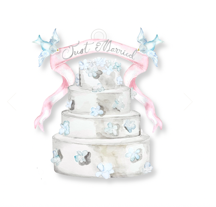Just Married Ornament