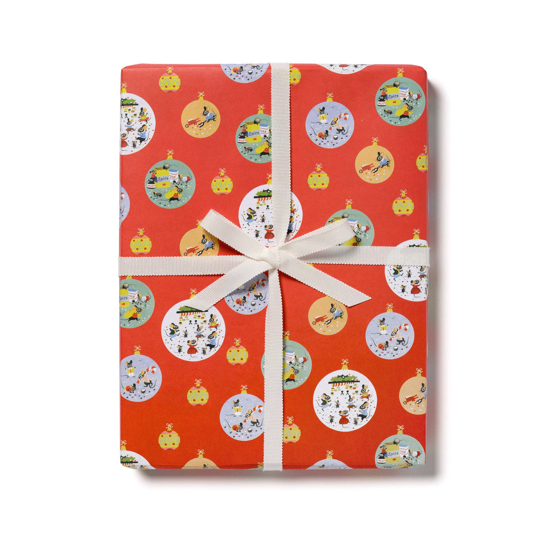 Holiday Mice Gift Wrap