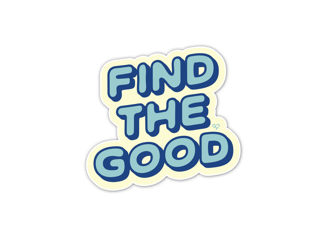 Find The Good Retro Sticker