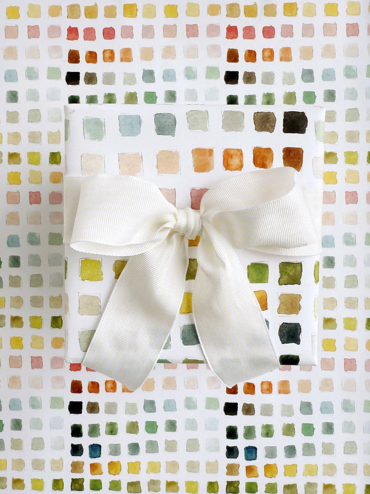 Paint Swatch Wrapping Paper