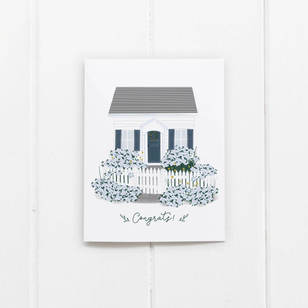 Congrats Cottage Card