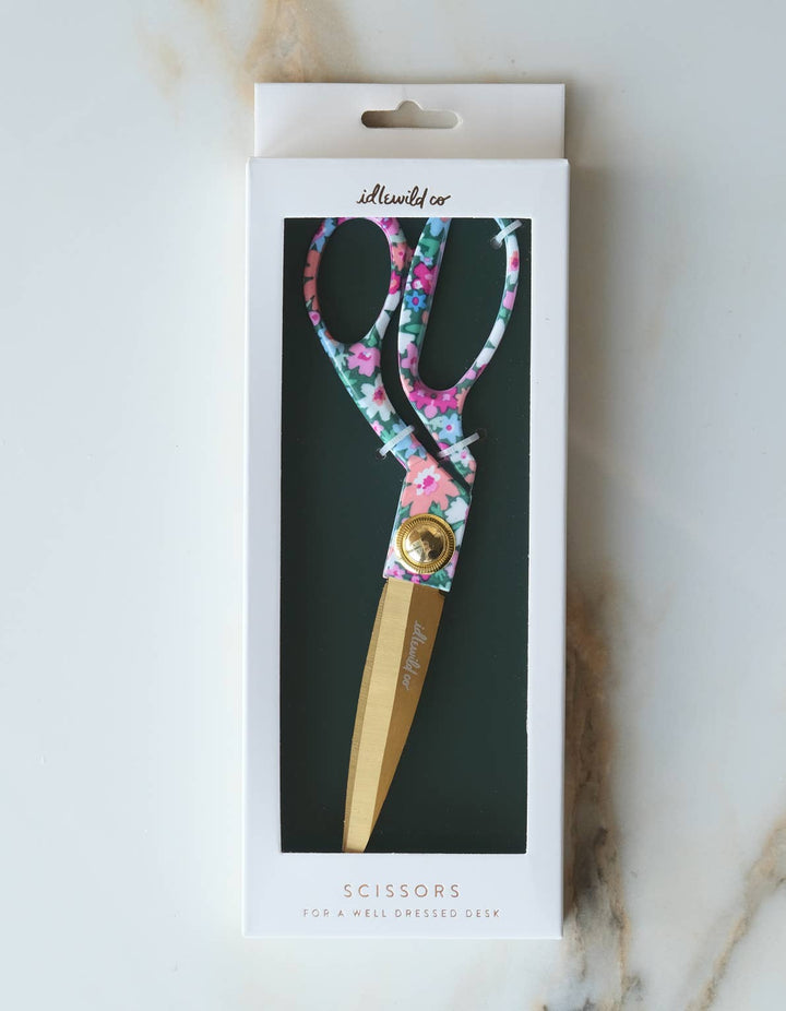 Ditsy Flower Scissors
