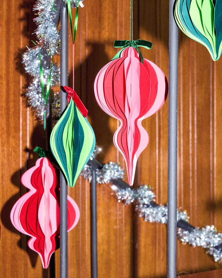Paper Accordion Ornaments