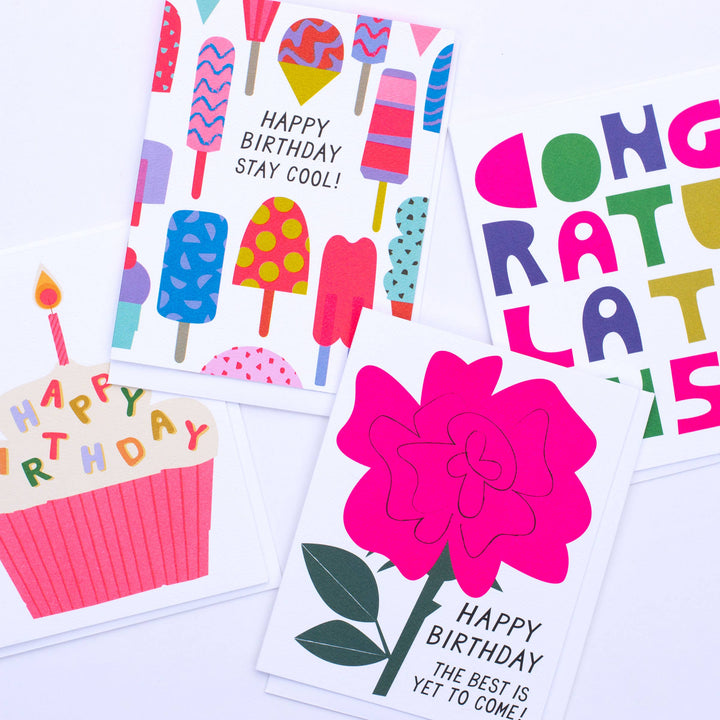 Icy Treats Happy Birthday Card