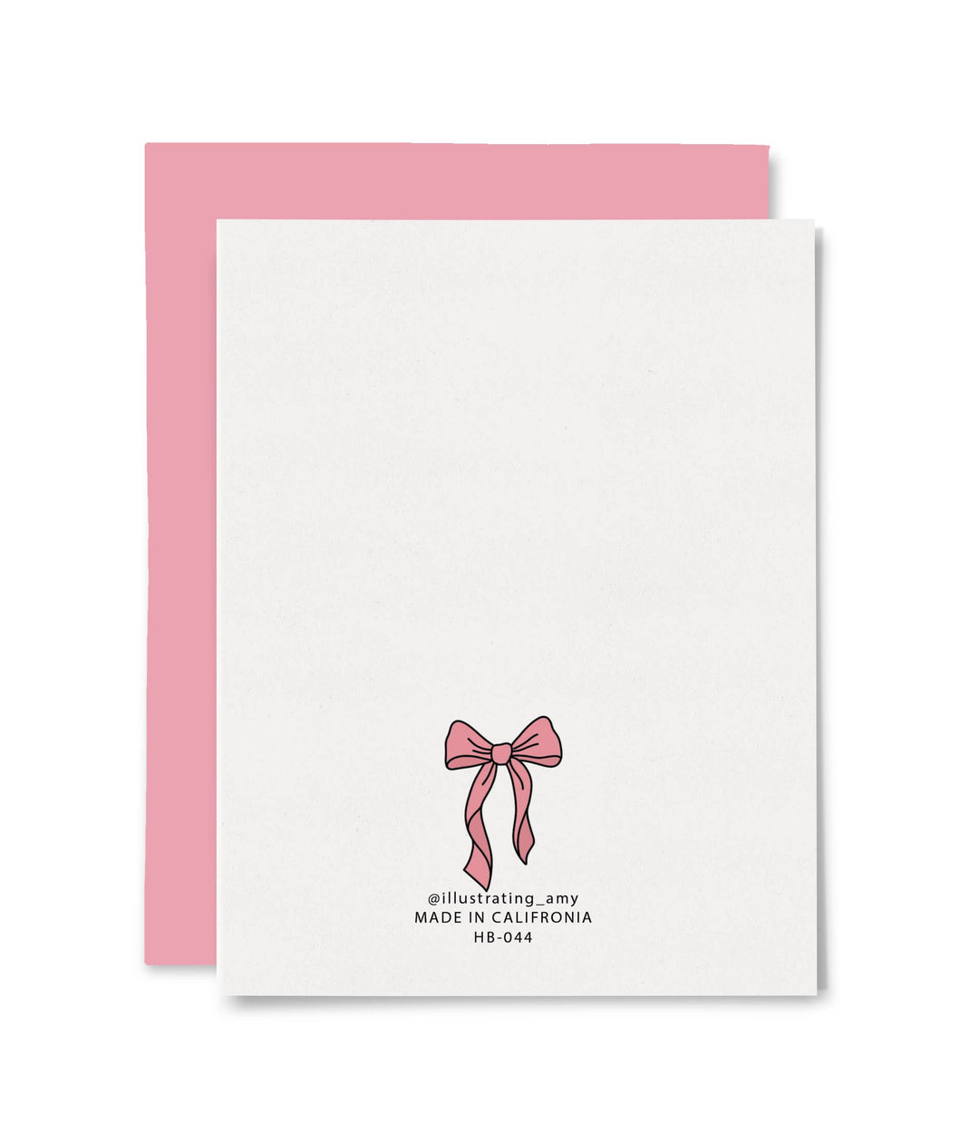 Bows Birthday Cake Card
