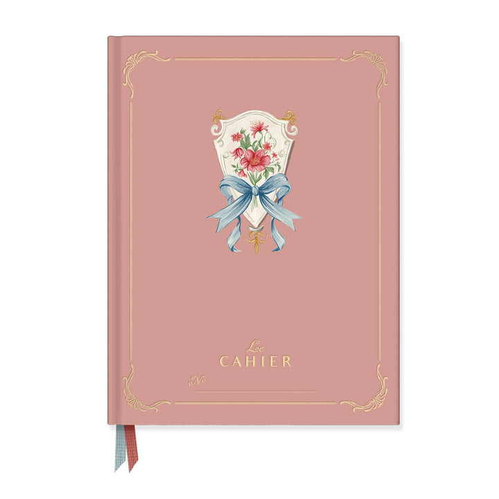 Le Cahier Floral Shield Notebook