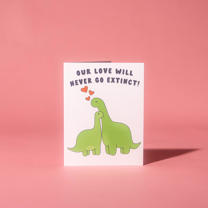 Dinosaur Anniversary Card