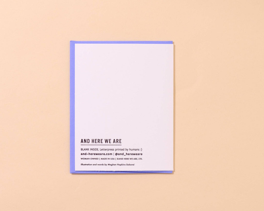 Oh Baby Baby Stork Card
