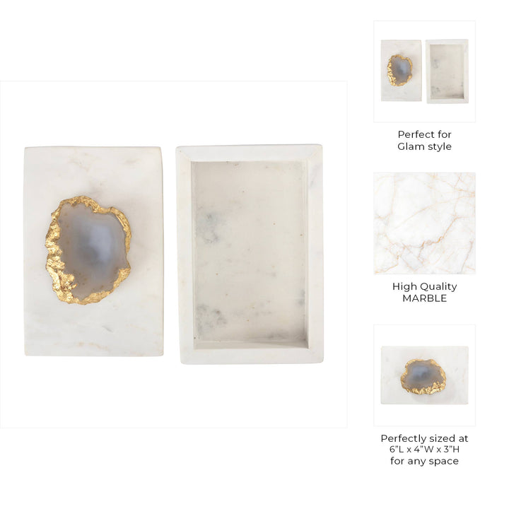 Marble Storage Box