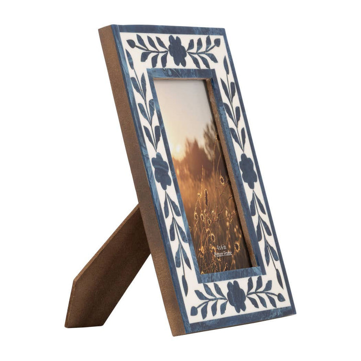 Wood Floral Petals Frame