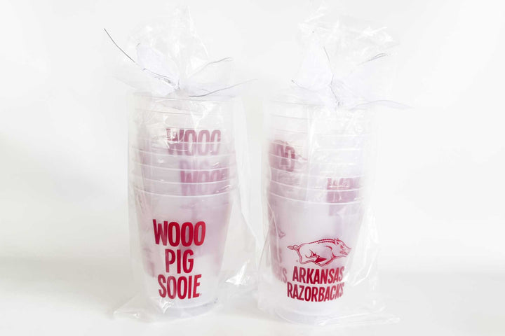 Arkansas Wooo Pig Cups