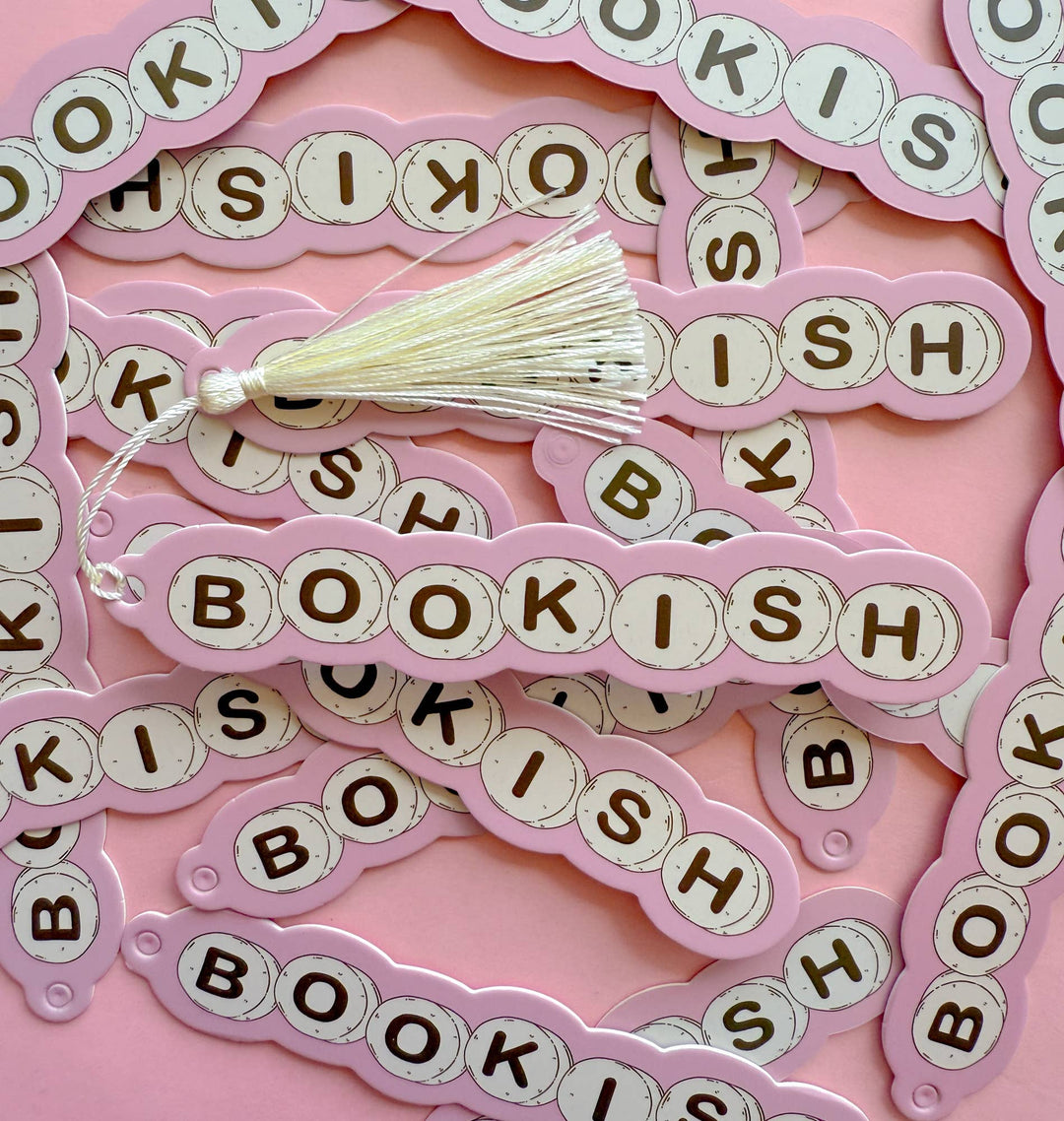 Bookish Die Cut Bookmark