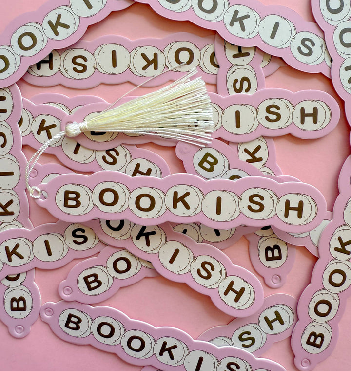 Bookish Die Cut Bookmark