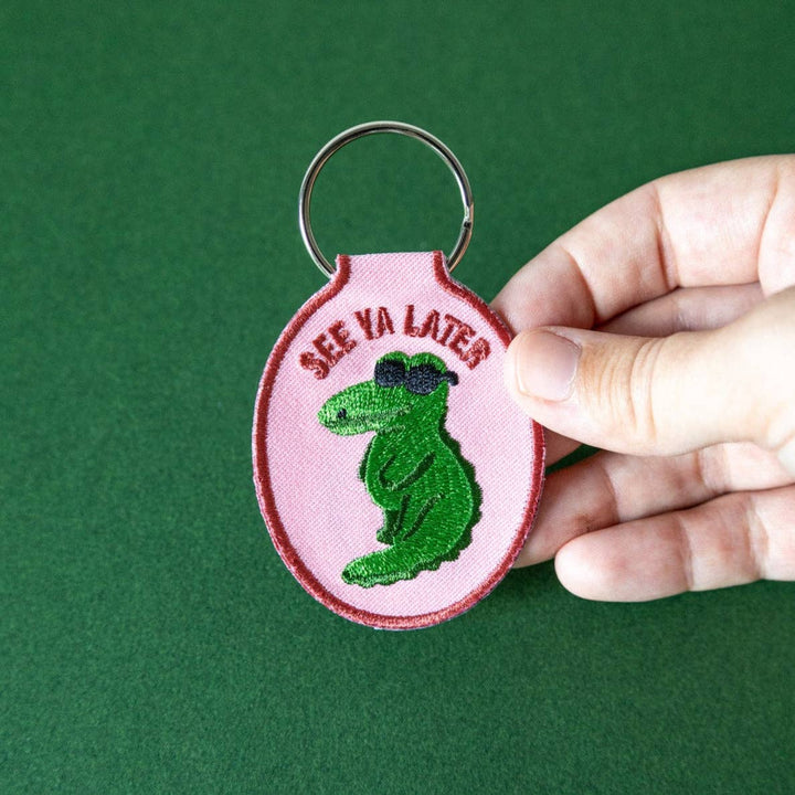 Later Gator Keychain