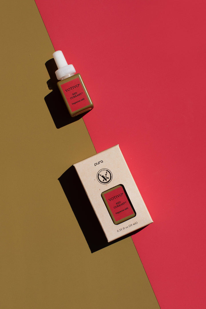 Pura + Votivo Fragrance Refill- Red Currant