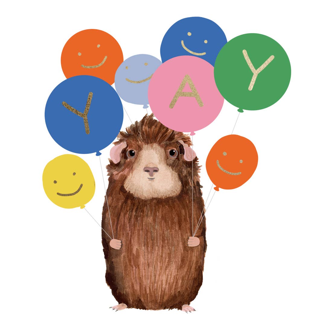 Oh, We're Guinea Celebrate Card