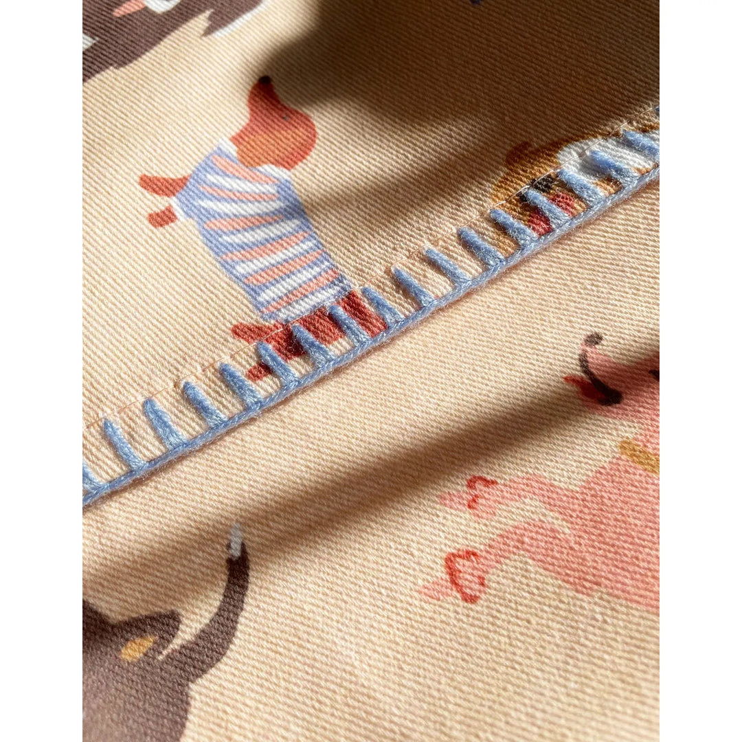 Dogs Tea Towel