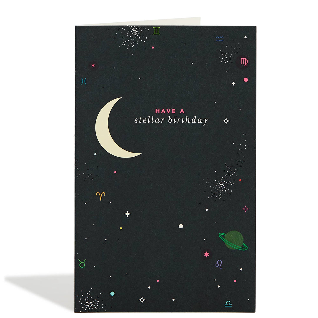 Birthday Outer Space Card
