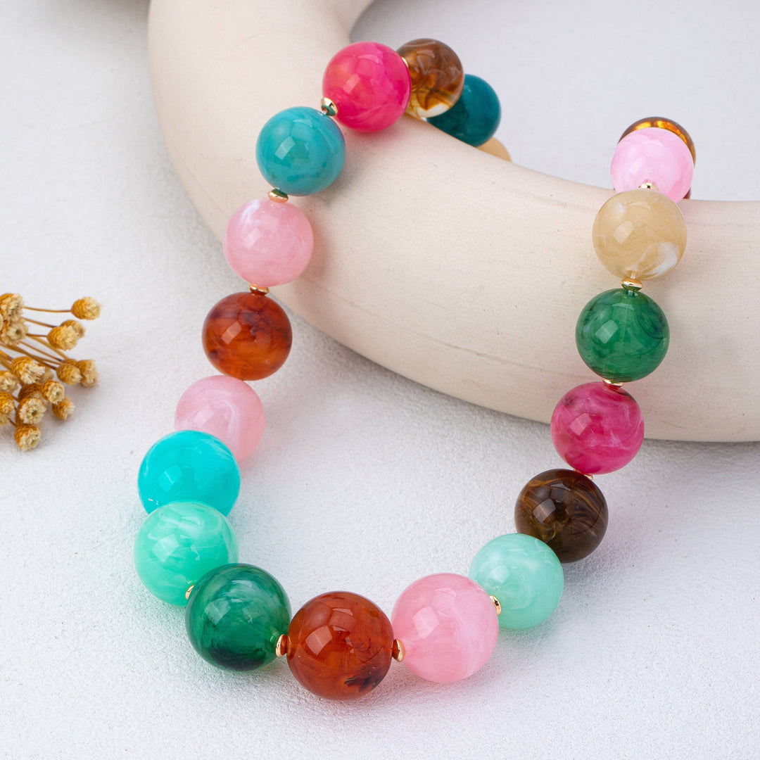 Multi Beaded Necklace