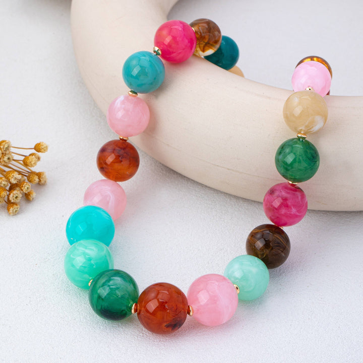 Multi Beaded Necklace