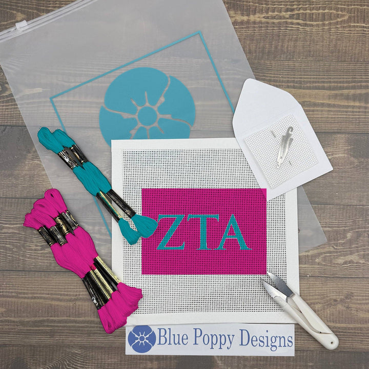 Zeta Tau Alpha Needlepoint Kit