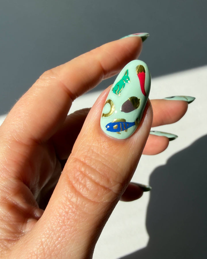 Good Fortune Nail Art Stickers