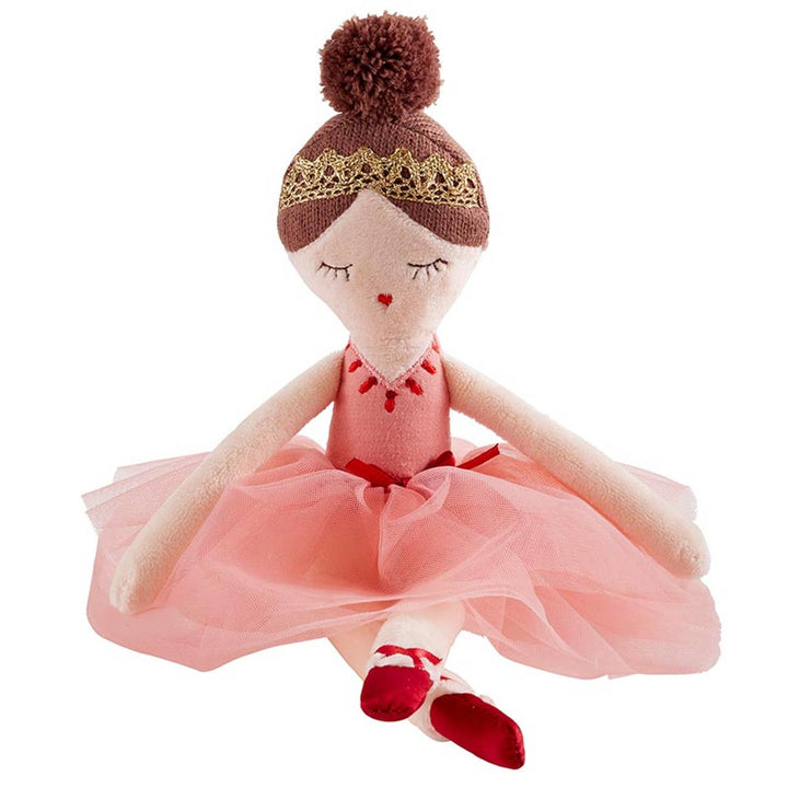 Pink Ballerina Plush Doll