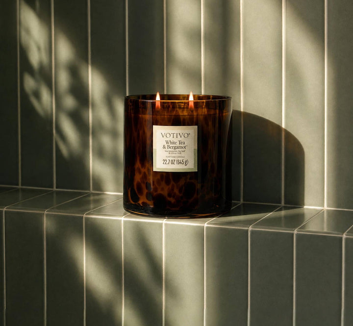 White Tea & Bergamot Tortoise Candle