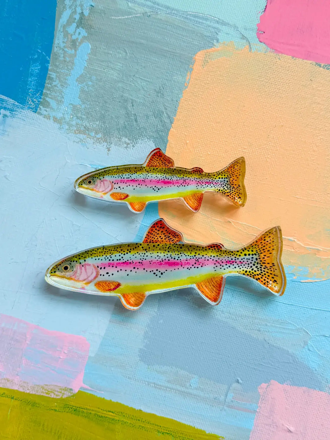 Rainbow Acrylic Trout