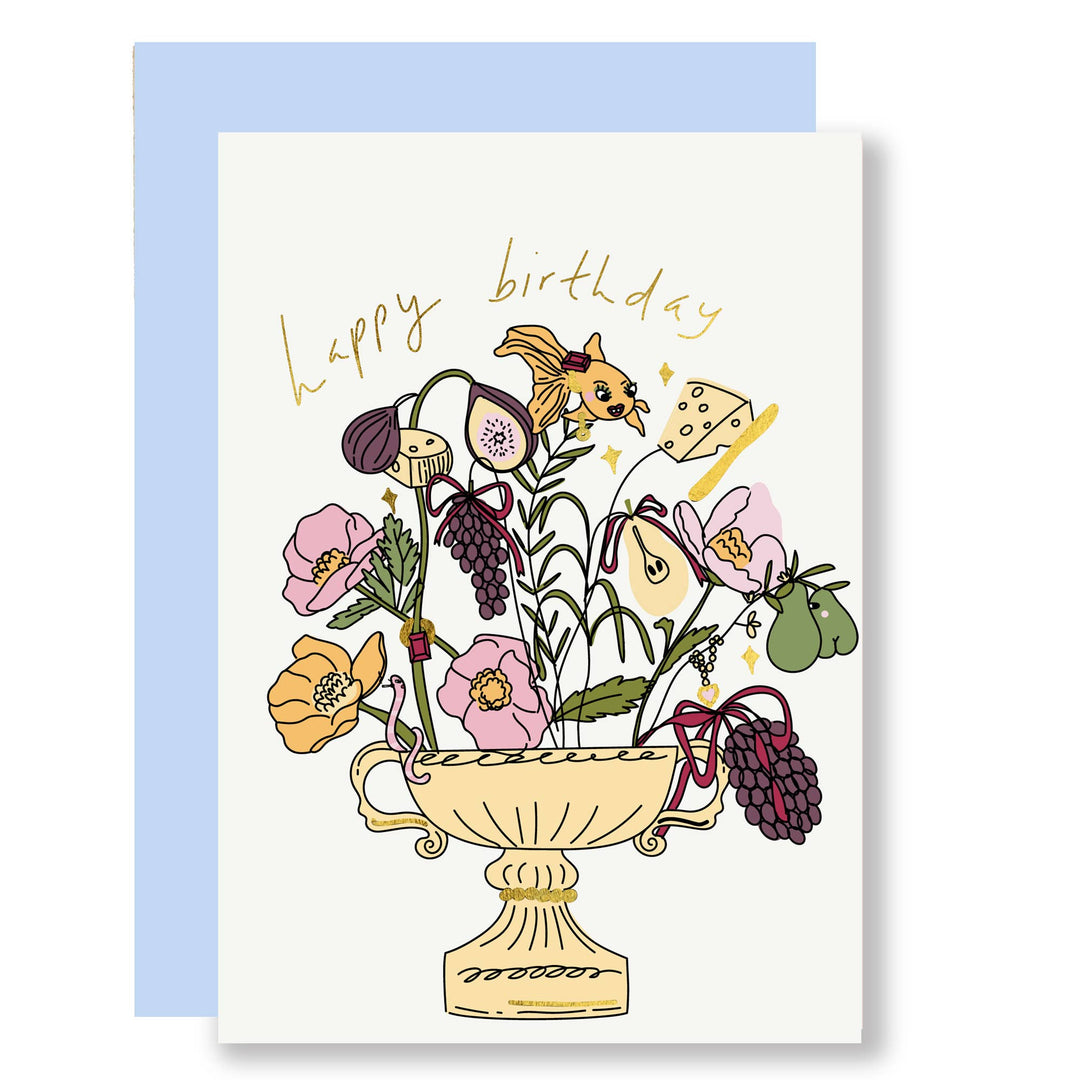 Figgy Flowers Card