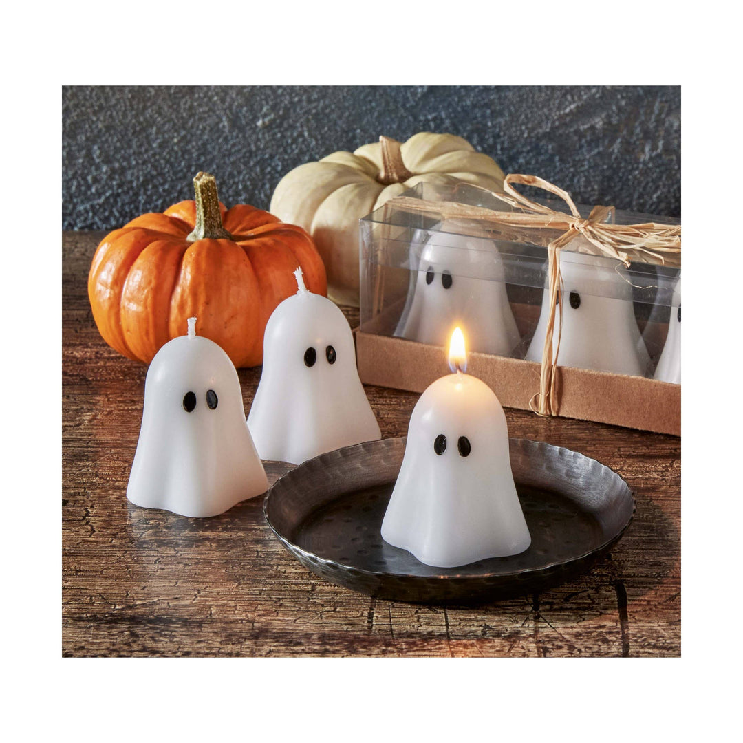 Halloween White Ghost Mini Tealight Candles