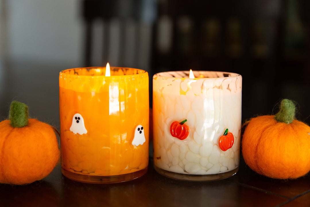 Pumpkin Patch Confetti Fall & Halloween Candle